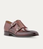 Dress Shoe Monkstrap Brown Antique