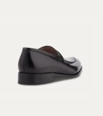 Dress Shoe Penny Loafer Black Leather