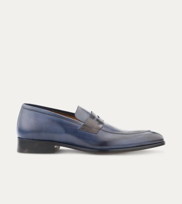 Dress Shoe Penny Loafer Bourbon Nicol Leather