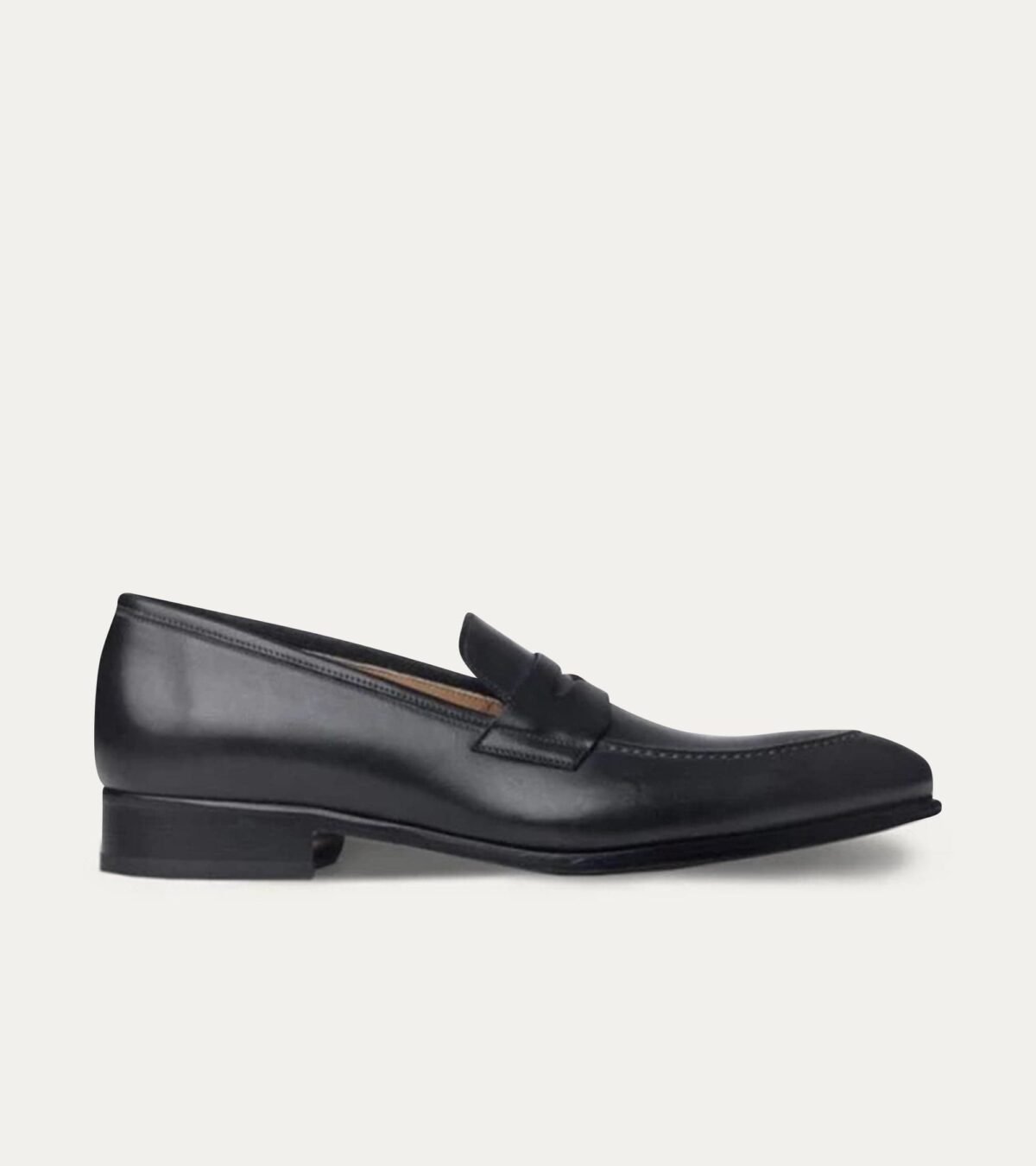 Dress Shoe Penny Loafer Bourbon Nicol Leather
