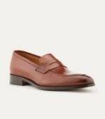 Dress Shoe Penny Loafer Cognac Antique Leather