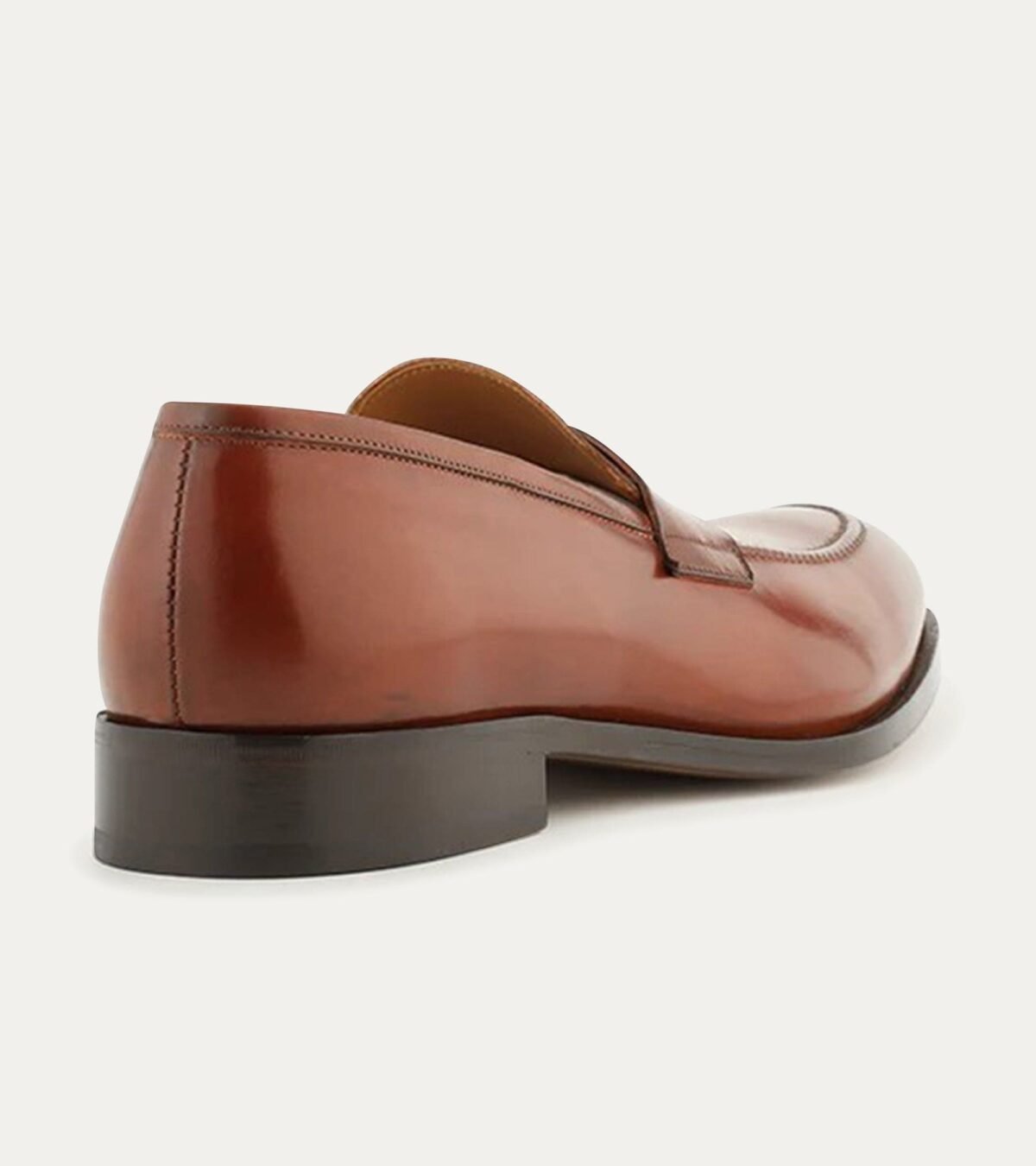 Dress Shoe Penny Loafer Cognac Antique Leather