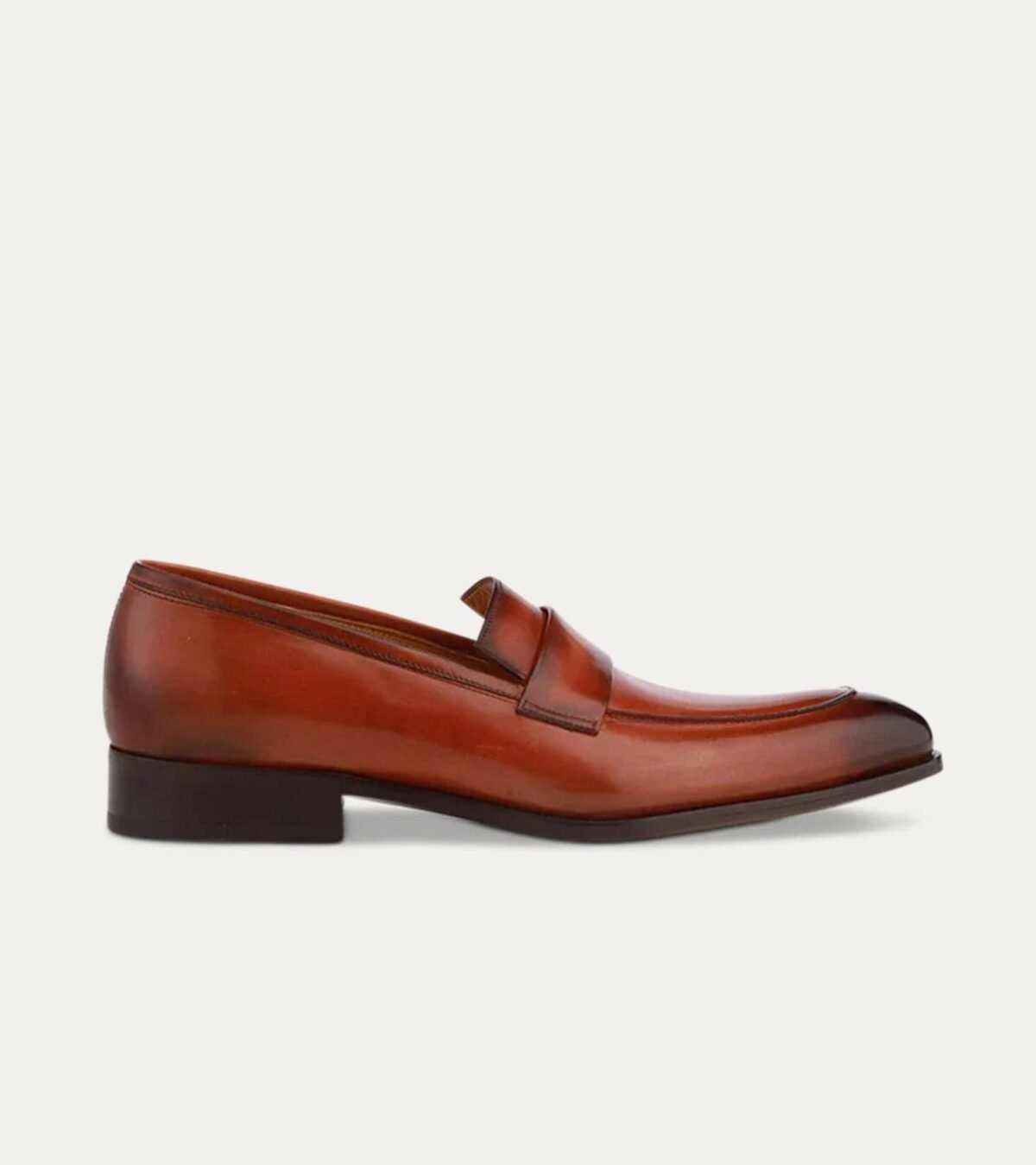 Dress Shoe Penny Loafer Cognac Leather