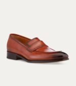Dress Shoe Penny Loafer Cognac Leather