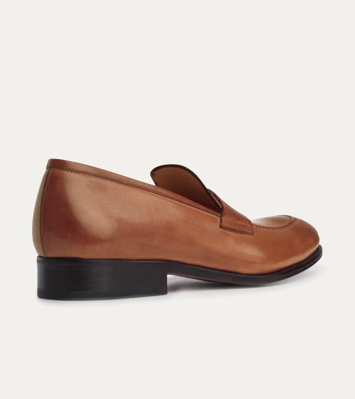 Dress Shoe Penny Loafer Cuoio Antique Leather