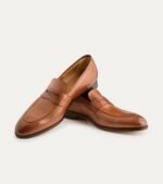 Dress Shoe Penny Loafer Cuoio Antique Leather