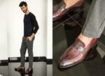 Dress Shoe Penny Loafer Diablo Antique & Dark Grey Leather