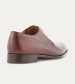 Dress Shoe Plain Toe Blucher Brown Antique