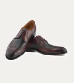 Dress Shoe Wingtip Diablo Antique And Dark Grey