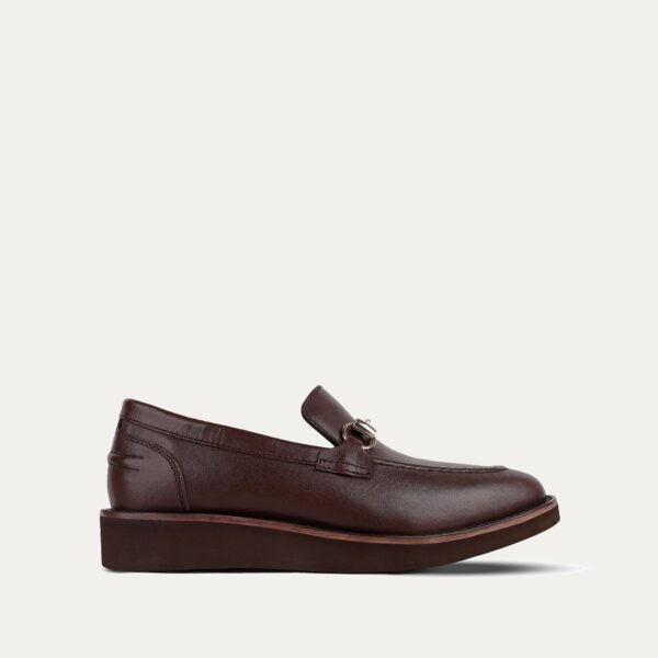 Drew - Children's Light Brown Calf Leather Loafers