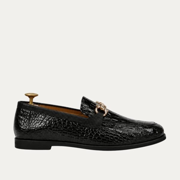 Enrique - Men's Black Patent Leather Loafer