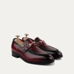 Eric - Men's Oxblood Calf Leather Loafer