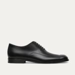Geezil - Men's Black Calf Leather Wholecut Shoe