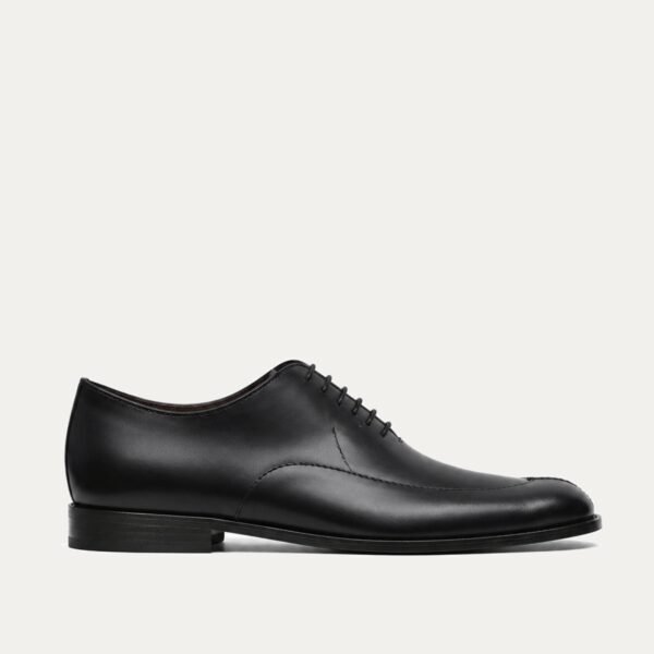 Geezil - Men's Black Calf Leather Wholecut Shoe