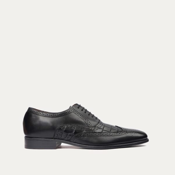 Granada - Men's Black Calf Leather Oxford Shoe