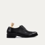 Haydn - Men's Black Calf Leather Oxford Shoe
