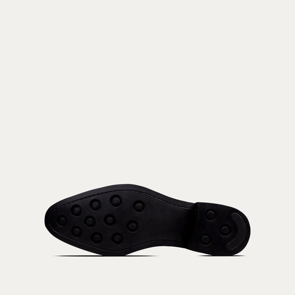Heath - Men's Black Crocodile Printed Loafer