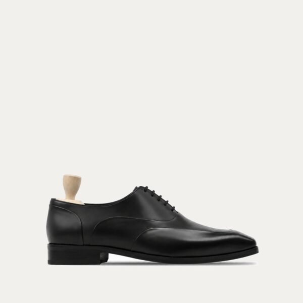 Kabe - Men's Black Calf Leather Oxford Shoe