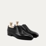 Kabe - Men's Black Calf Leather Oxford Shoe