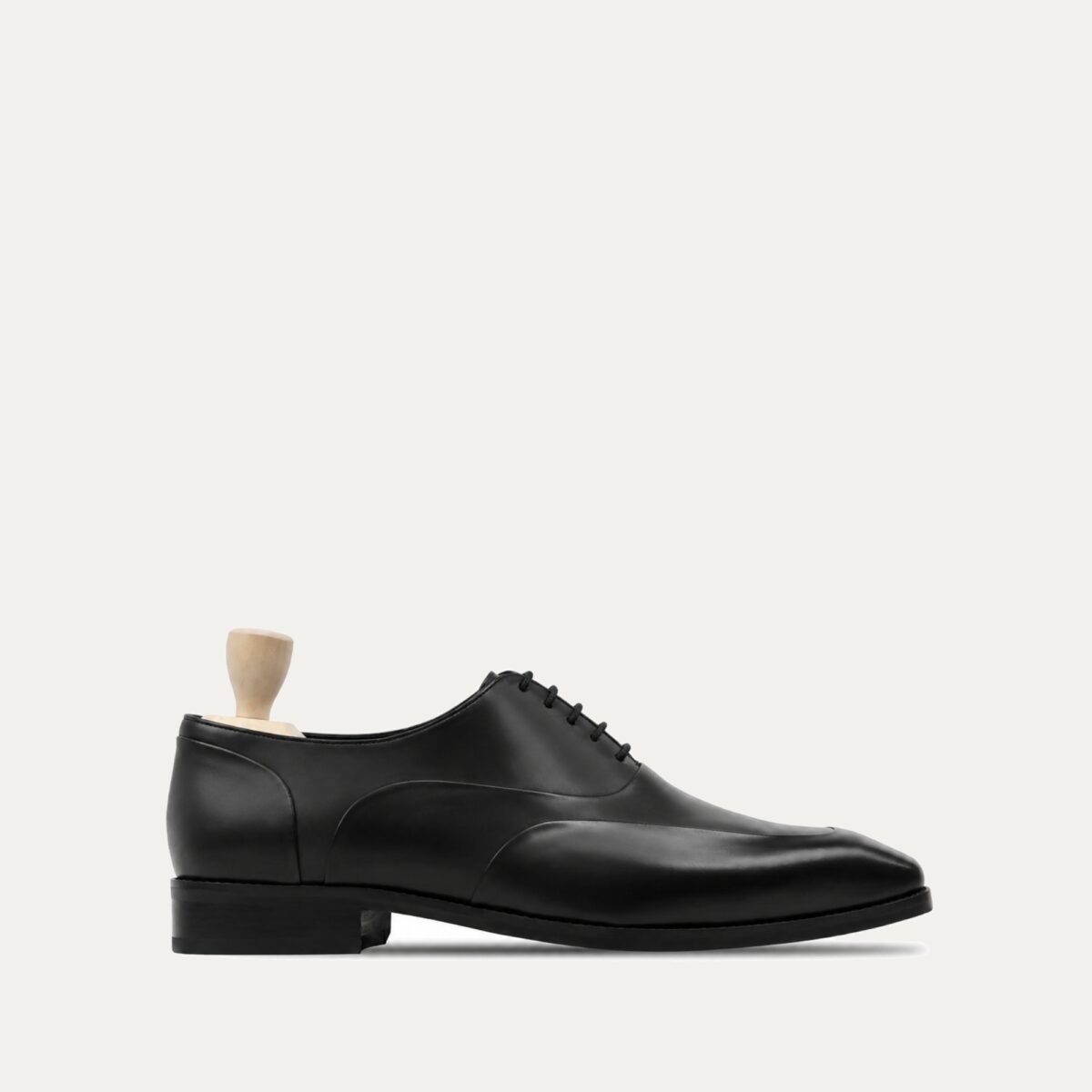 Kabe - Men's Dark Brown Calf Leather Oxford Shoe