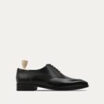 Kabe - Men's Dark Brown Calf Leather Oxford Shoe