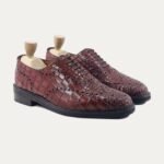 Karol - Men's Oxblood Calf Leather Wholecut Shoe