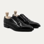Katsu - Men's Black Box Leather High Shine Oxford Shoe