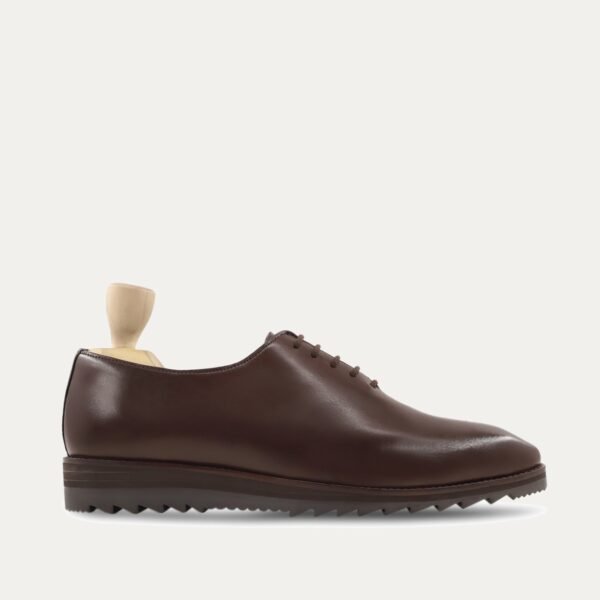 Kirk - Men's Dark Brown Wholecut Shoe