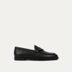 Lexoro - Men's Oxblood Pebble Grain Leather Loafer