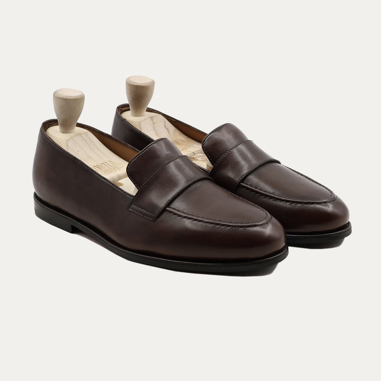 Muse - Men's Dark Brown Calf Leather Loafer Muse - Men's Dark Brown Calf Leather Loafer