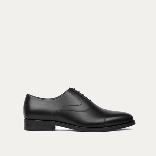 Northminister - Men's Black Calf Leather Oxford Shoe