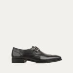 Porsche - Men's Black Calf Leather Single Monkstrap