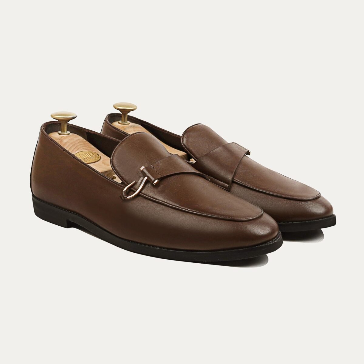 Rafale - Men's Dark Brown Calf Leather Loafer