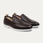 Rove - Men's Black Pebble Grain Leather Loafer
