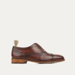Ryoto - Men's Brown Calf Leather Oxford Shoe