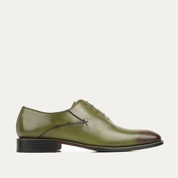 Veto - Men's Green Calf Leather Wholecut Shoe