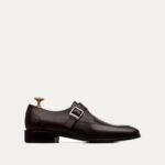 Windsor - Men's Dark Brown Calf Leather Single Monkstrap
