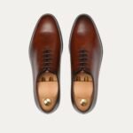 Yama - Men's Burnished Brown Calf Leather Wholecut Shoe