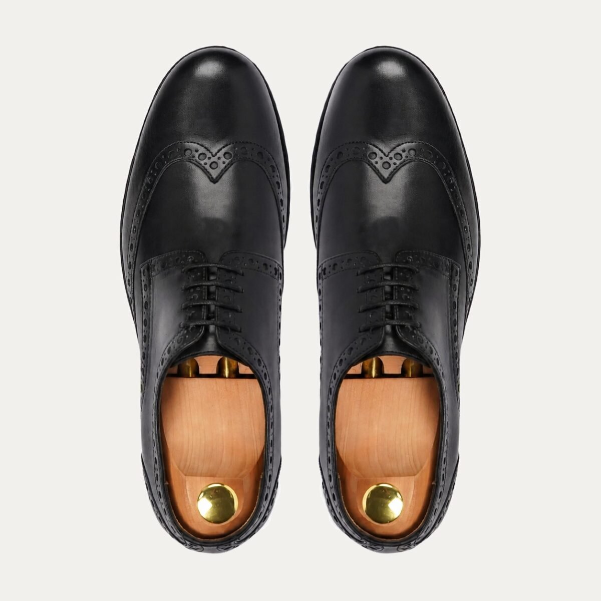 Yoite - Me's Black Calf Leather Derby Shoe