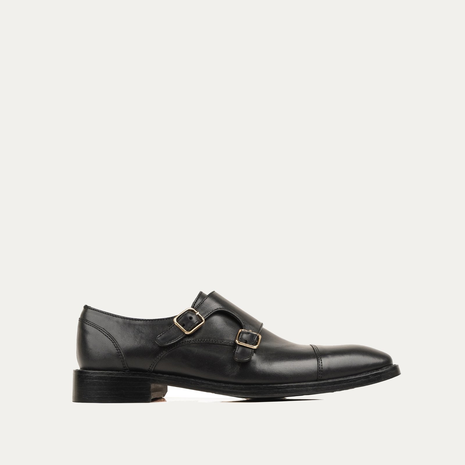 York - Men's Black Calf Leather Double Monkstrap York - Men's Black Calf Leather Double Monkstrap
